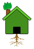Green Tree House Image